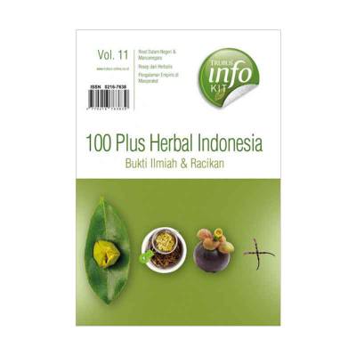 Buku 100 Plus Herbal Indonesia (Bukti Ilmiah dan Racikan Vol. 11)