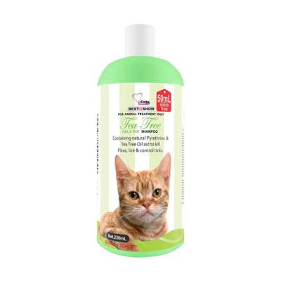 BIS Flea & Tick Shampoo for Cat 200+50 ml