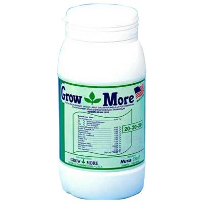 Pupuk Cair Organik GrowMore 20-20-20 (454 gram)