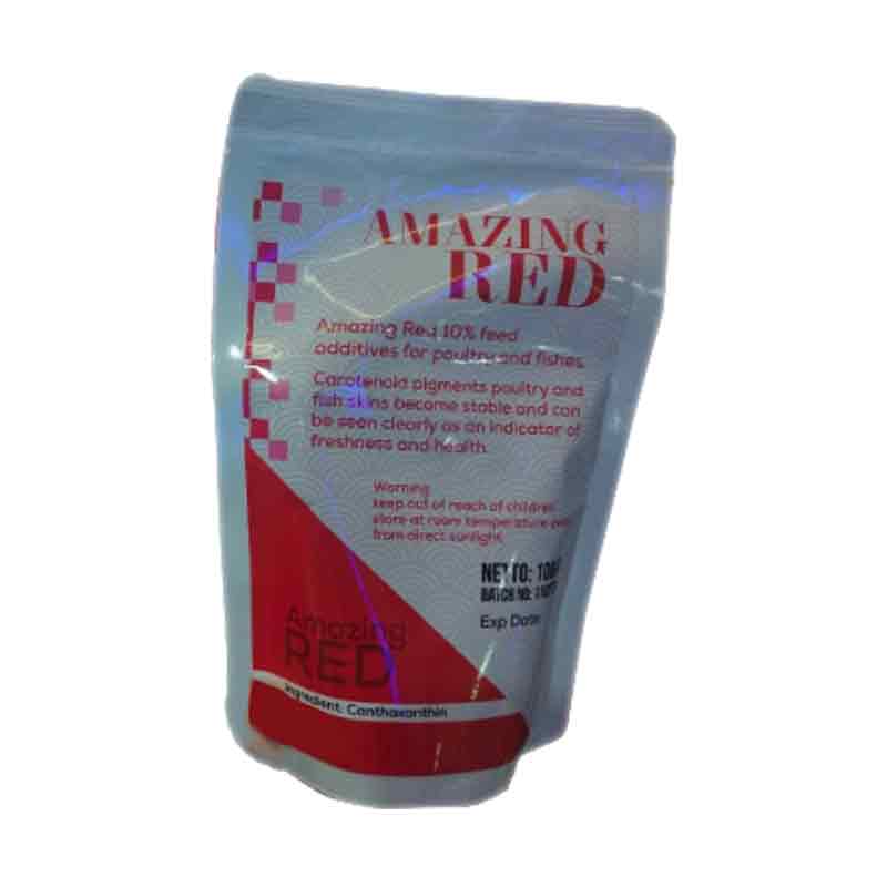 Obat Pigmen Ikan Amazing Red 10%