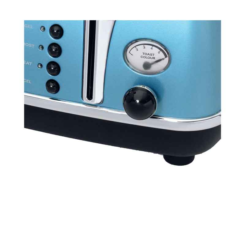  Alat Pemanggang Roti/Toaster Model CTO4003 B DeLonghi