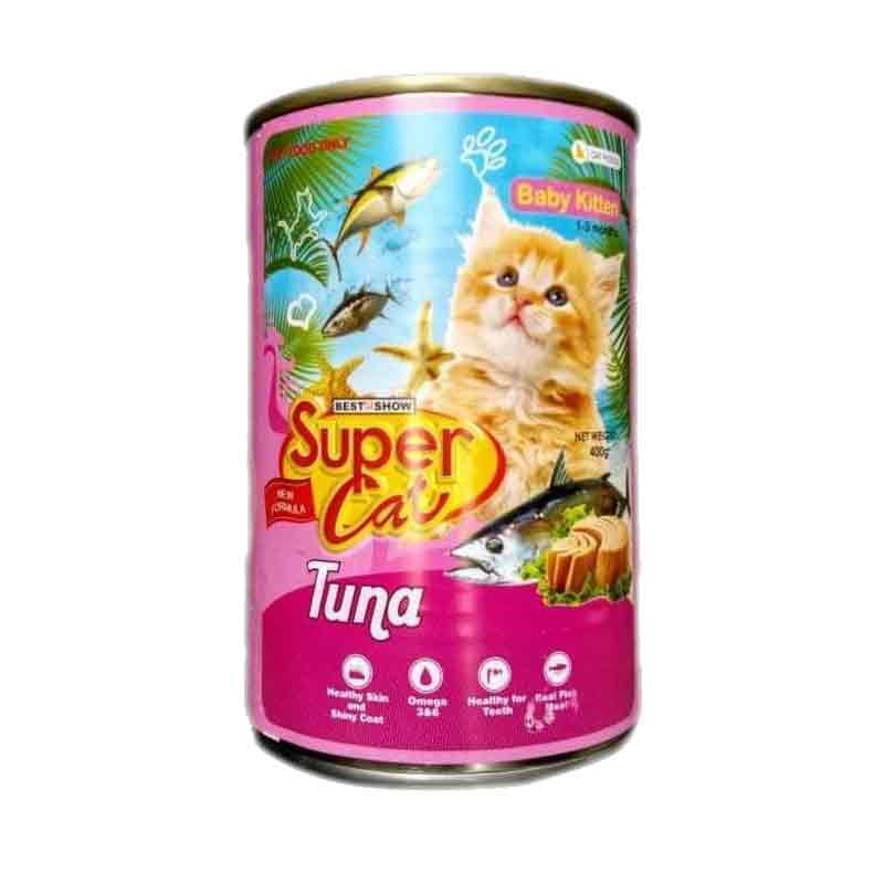 Makanan Kucing Super Cat Tuna for Baby Kitten 