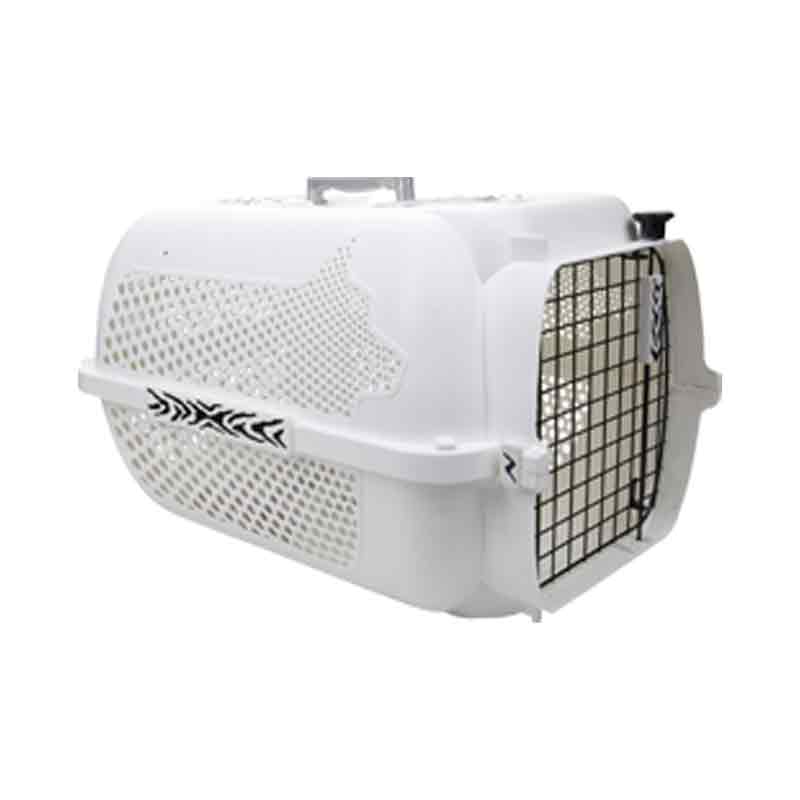 Kandang Kargo Anjing Dog It 300 Voyageur White/Black Tiger Accents